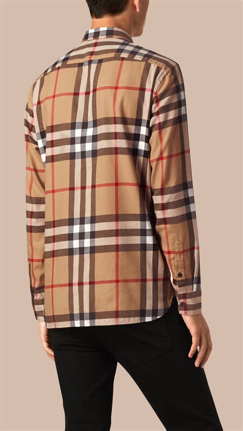 burberry flannel mens|Burberry men t shirt outlet.